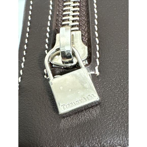 Tiffany & Co Pochette Wallet Wristlet Crossbody With Chain - Picture 11 of 16